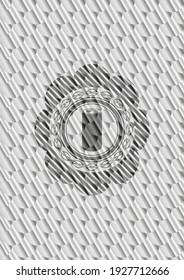 la soda puede encono dentro de la brillante placa de plata. Patrón de escalas. Ilustración vectorial. Detallado. 