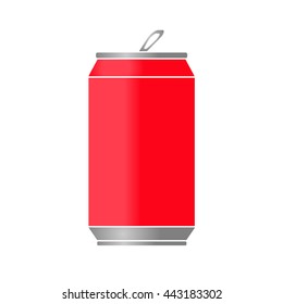 Soda can icon vector