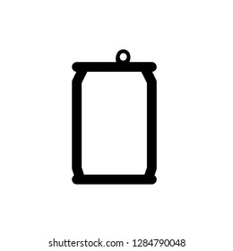Soda can icon, vector illustration. Flat design style. vector soda can icon illustration isolated on white background, soda can icon Eps10. soda can icons graphic design vector symbols.