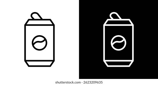Soda can icon vector illustration for web and mobile