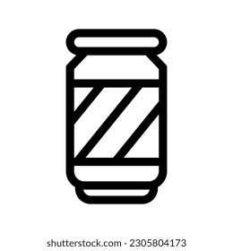 Soda Can Icon Vector Symbol Design Illustration