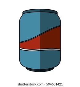 soda can isolated icon