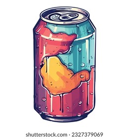 Soda Dose, erfrischende Flüssigkeit für Frische Symbol einzeln