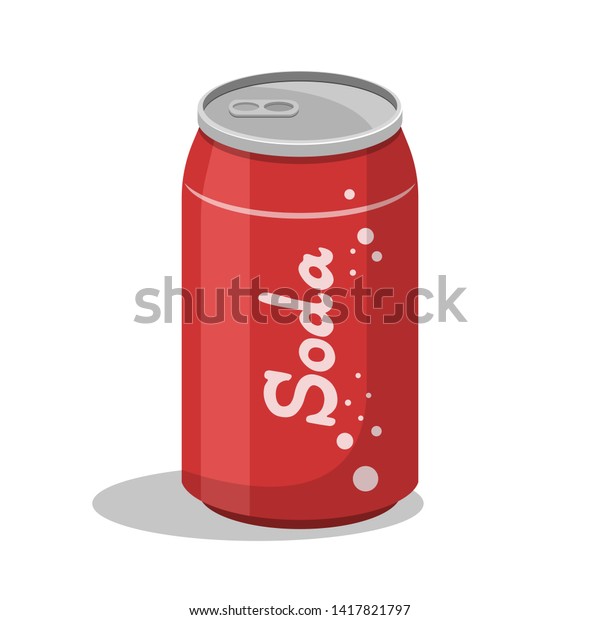 Soda Can Vector Design Illustration Isolated Stock Vector (Royalty Free ...