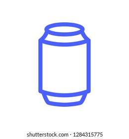 Soda can vector icon