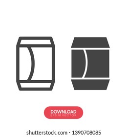 Soda can vector icon - Vector