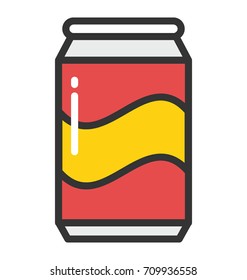 Soda Can Vector Icon