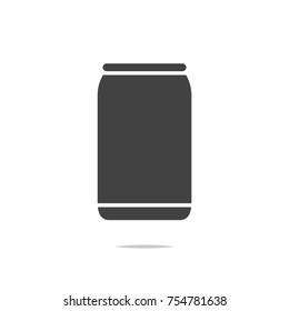 Soda can vector icon