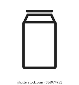Soda, cola, drink icon vector image. Can also be used for food iconset. Suitable for use on web apps, mobile apps and print media