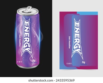 Soda in colored aluminum can icons isolated on white background. Soft drinks sign. Carbonated non-alcoholic water with different flavors. Drinks in colored packaging