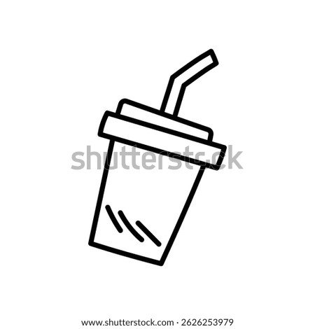 Soda Cup Icon - Soft Drink Icon