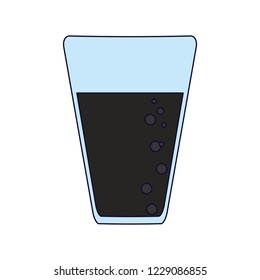Soda cup isolated