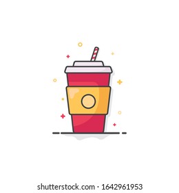 soda cup vector design illustration