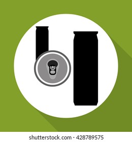 Soda design. Drink concept. white background