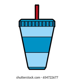 soda disposable cup icon image 