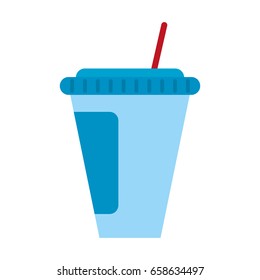 soda disposable cup icon image 