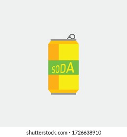 soda drink can vector icon beverage