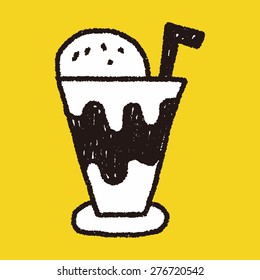 soda drink doodle drawing