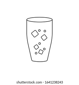 Soda drink icon. Simple line, outline vector elements of prize icons for ui and ux, website or mobile application
