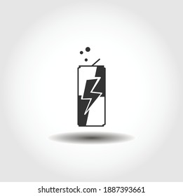 soda drink isolated vector icon. drink design element