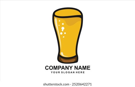 soda drink logo in a glass