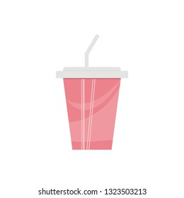 soda drink in plastic cup