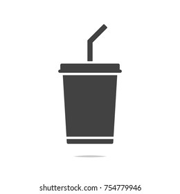 Soda drink vector icon