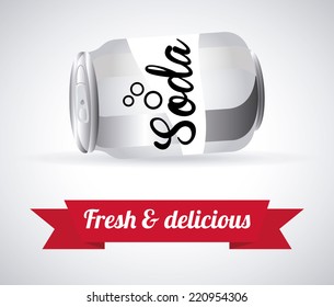 soda graphic design , vector illustration