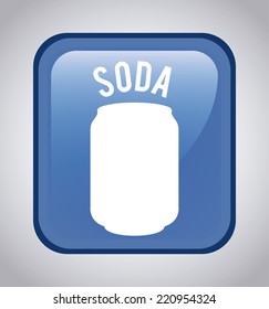 soda graphic design , vector illustration