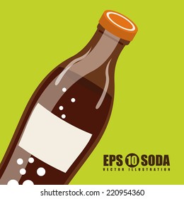 soda graphic design , vector illustration