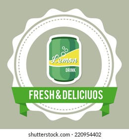 soda graphic design , vector illustration