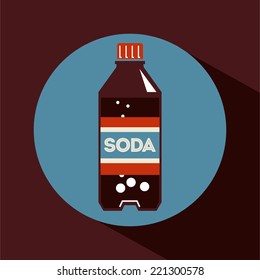 soda graphic design , vector illustration