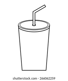 soda icon design, vector illustration eps10 graphic 