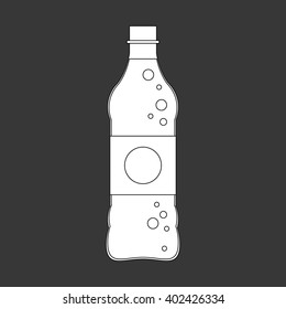 soda icon design, vector illustration