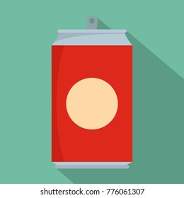 Soda icon. Flat illustration of soda vector icon for web