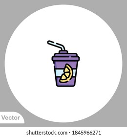 Soda icon sign vector,Symbol, logo illustration for web and mobile