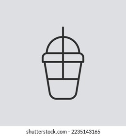 Soda icon sign vector,Symbol, logo illustration for web and mobile