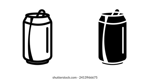 Soda icon. symbol for mobile concept and web design. vector illustration