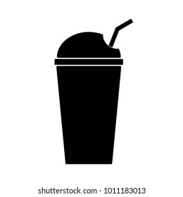 Soda icon in trendy flat style isolated on background. Soda icon page symbol for your web site design Soda icon logo, app, UI. Soda icon Vector illustration, EPS10.