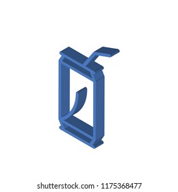 Soda isometric left top view 3D icon