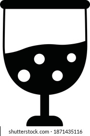 soda or juice Vector Icon 