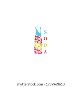 Diseño de iconos vectores de plantilla de logotipo de Soda
