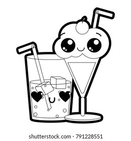 Soda and milkshake design