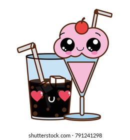 Soda and milkshake design