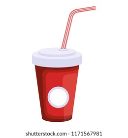 soda in plastic container
