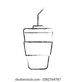 soda in plastic container icon