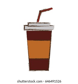 Soda plastic cup