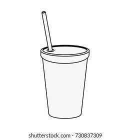 Soda plastic cup
