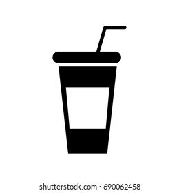 soda plastic cup icon