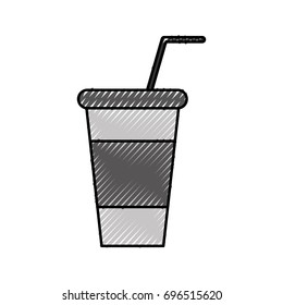 soda plastic cup icon